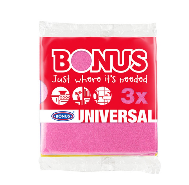 Bonus univerzális törlőkendő 3db