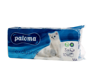 Paloma Exclusive wc papír 10db