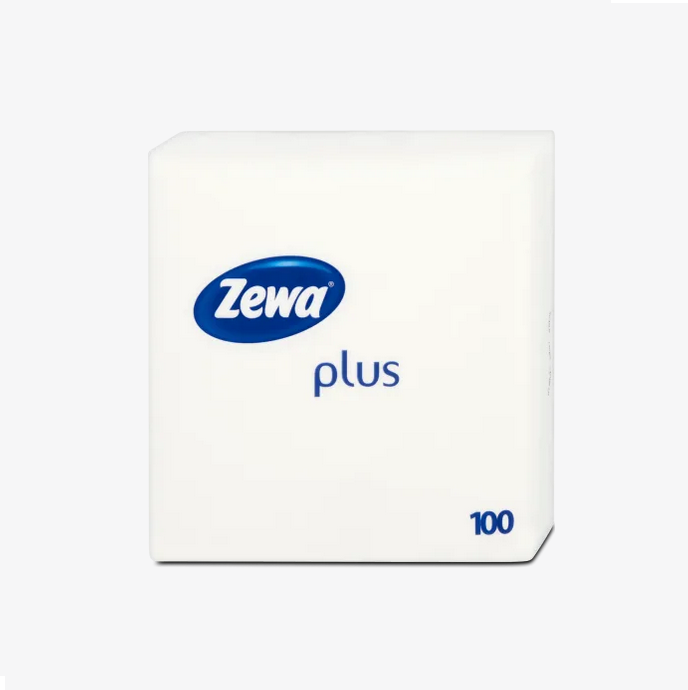 Zewa Plus szalvéta100db 1 rétegű