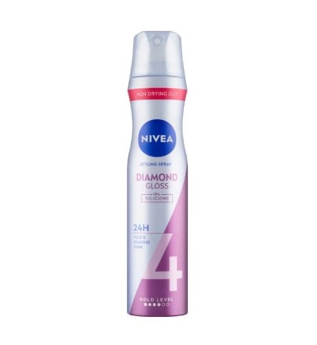 Nivea Diamond Gloss 4 hajlakk 250ml