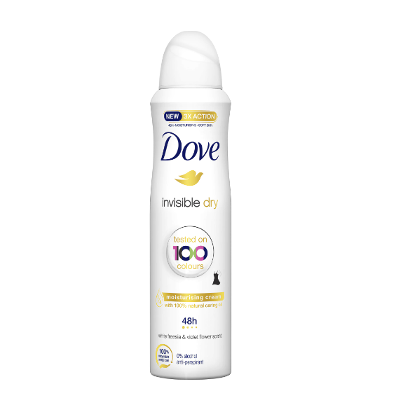 Dove Invisible Dry dezodor 150ml