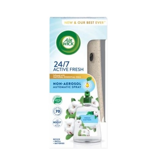 Air Wick Active Fresh Fresh Cotton 228ml