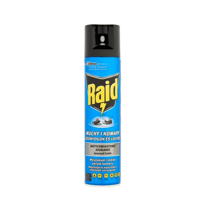 Raid légy- és szúnyogirtószer spray 400ml