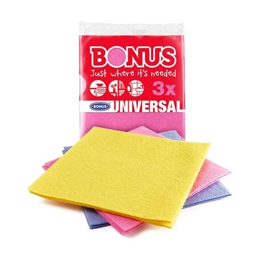 Bonus univerzális törlőkendő 3db