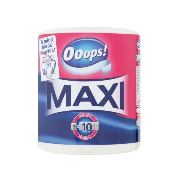 Ooops! Maxi 2étegű 500 lap papírtörlő
