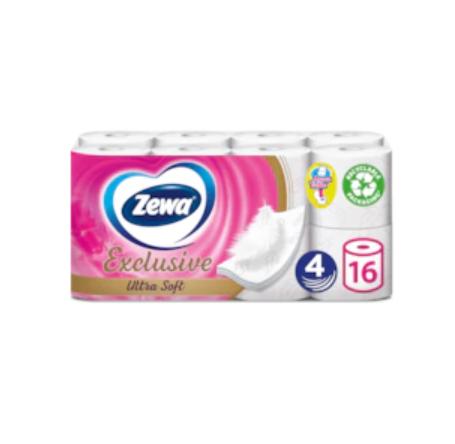 Zewa Exclusive 4rtg illatmentes wc papír 16db