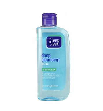 Clean&Clear Deep Cleansing sensitive tonik 200ml