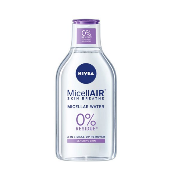 Nivea Micell Air Water nyugtató arctisztító micellásvíz 400ml