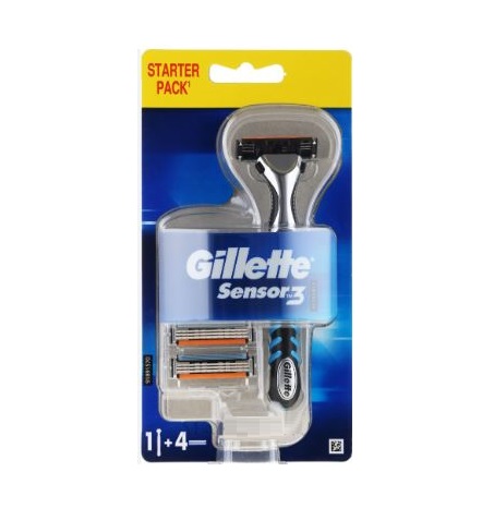 Gillette Sensor3 borotva