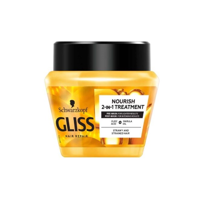 Gliss Kur Oil Nutritive hajpakolás 300 ml