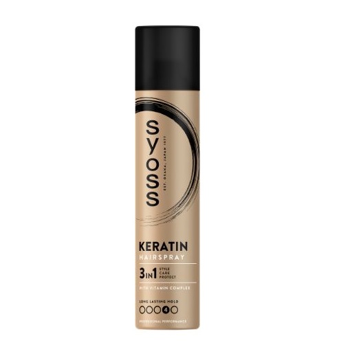 Syoss Keratin 4 hajlakk 250ml