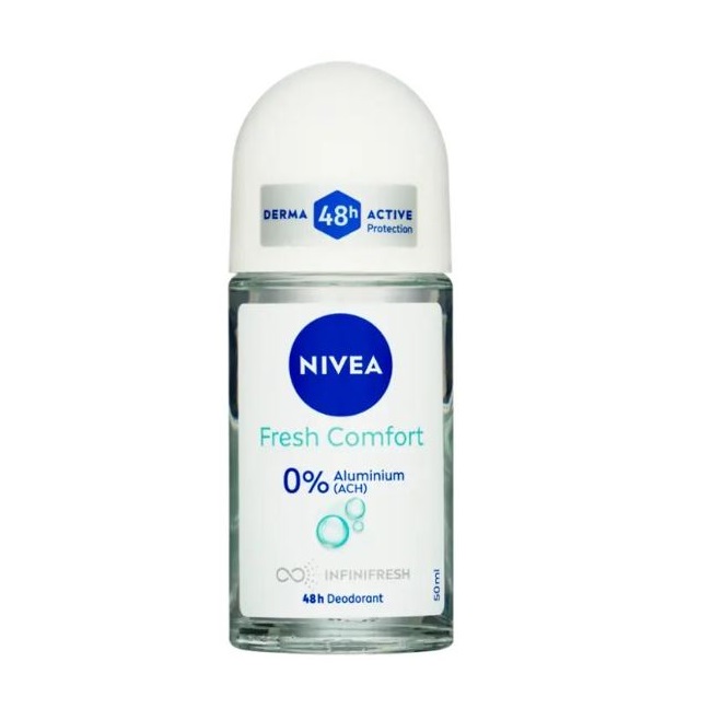 Nivea Fresh Comfort 0% golyós dezodor 50ml