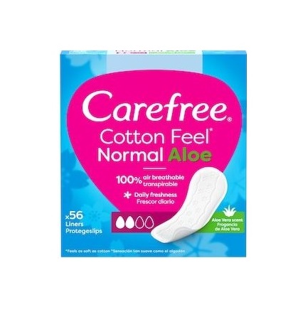 Carefree Aloe Vera normál tisztasági betét 56db