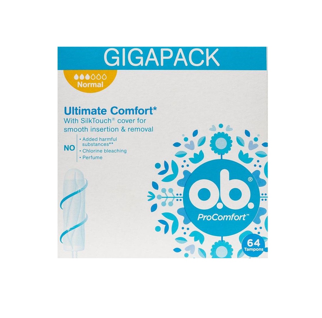 o.b. Ultimate Comfort  Normal tampon 64db