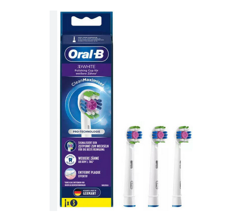 Oral-B 3D White elektromos fogkefe pótfej