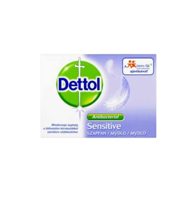 Dettol Sensitive antibakteriális zsappan 100g