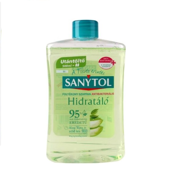 Sanytol Hidratáló antibakteriális szappan 500ml