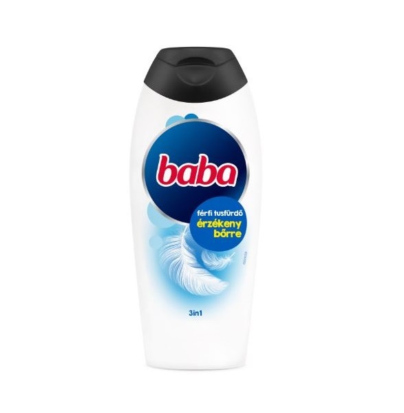 Baba Érzékeny bőrre férfi tusfürdő 400ml