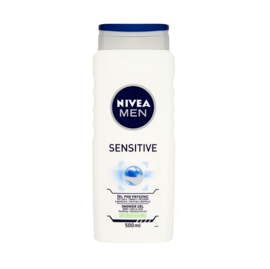 Nivea Men Sensitive Tusfürdő 500 ml