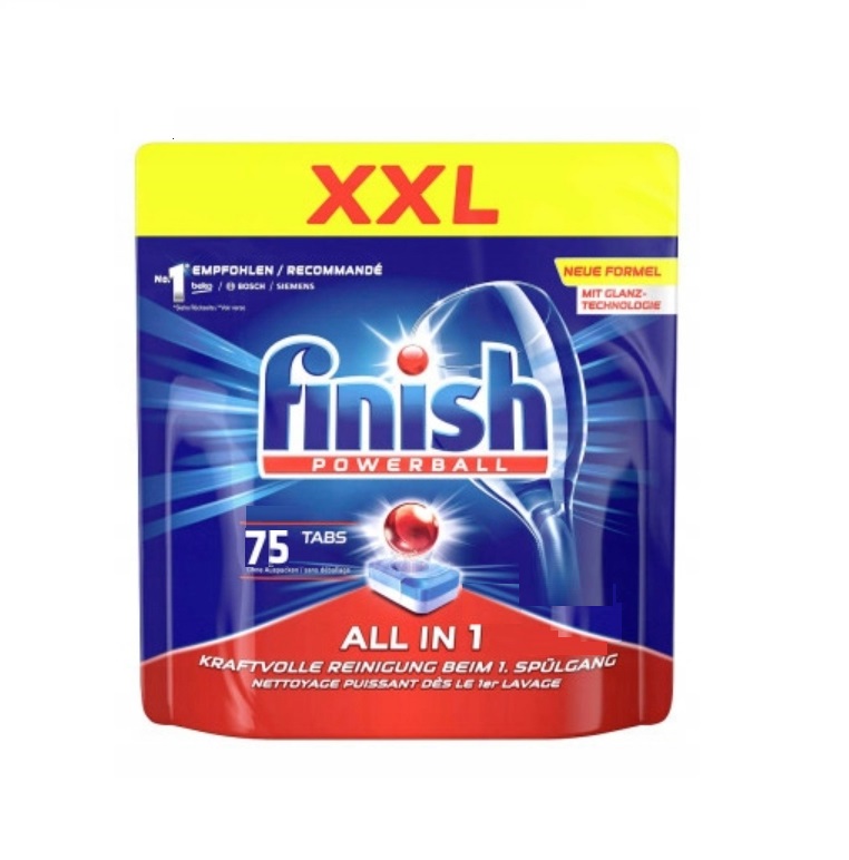 Finish All in gépi mosogató 75db
