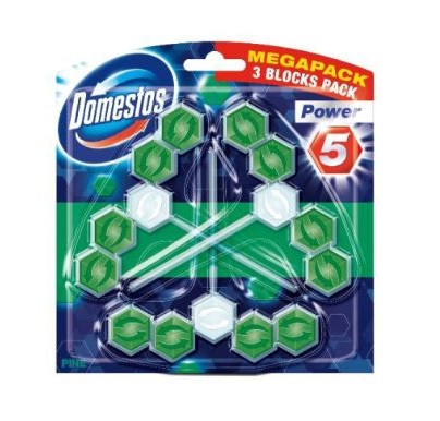 Domestos Power5 Pine 3x55g