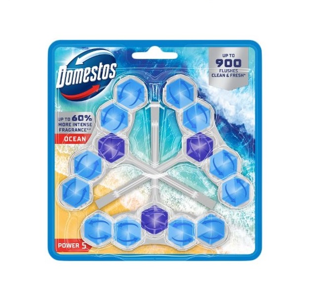 Domestos Power5 óceán 3x55g