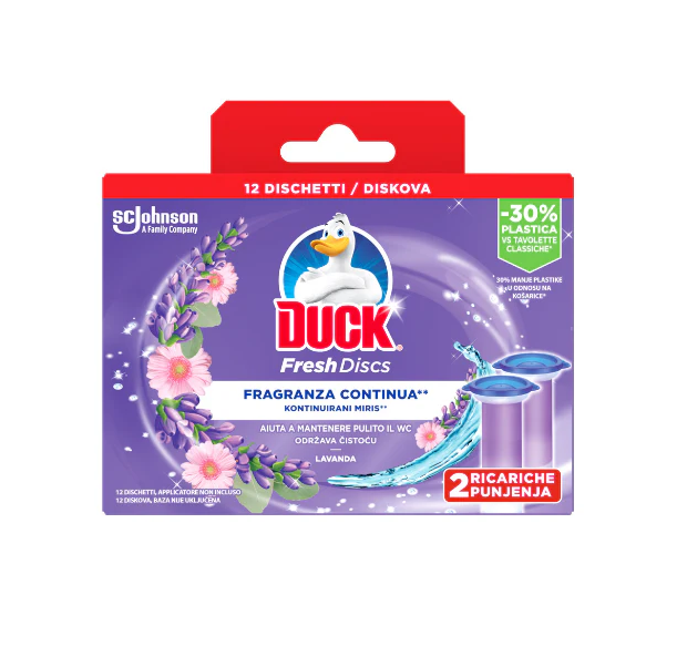 Duck Fresh Discs lavender utánöltő